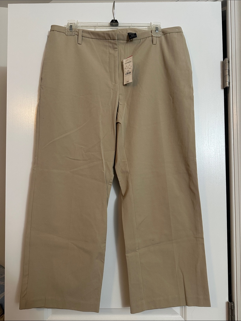 Express Women’s Chino Pants in Khaki